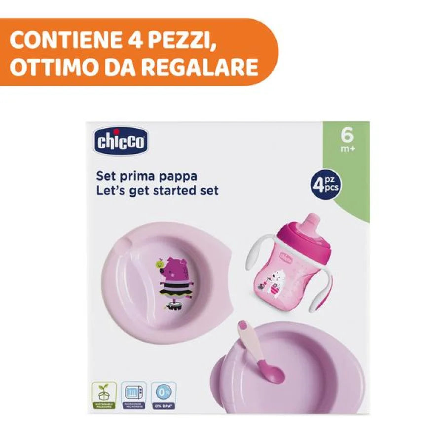CH SET PAPPA 6M+ ROSA