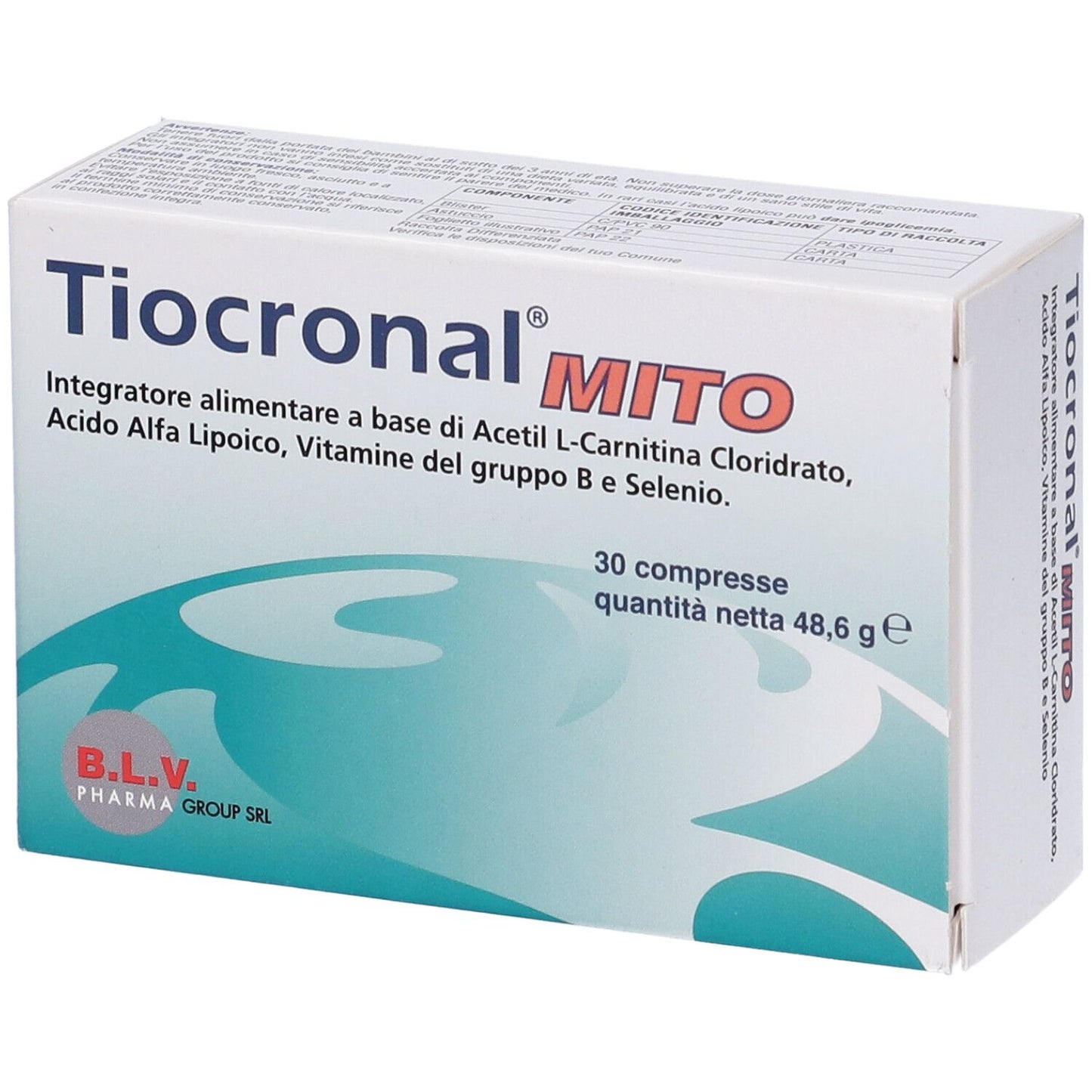 TIOCRONAL MITO 10CPR