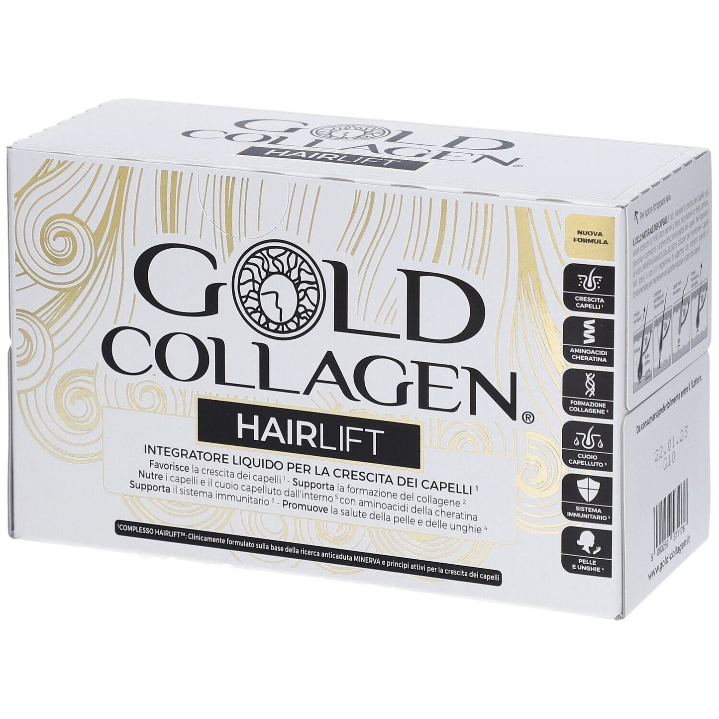 GOLD COLLAGEN HAIRLIFT 10FL