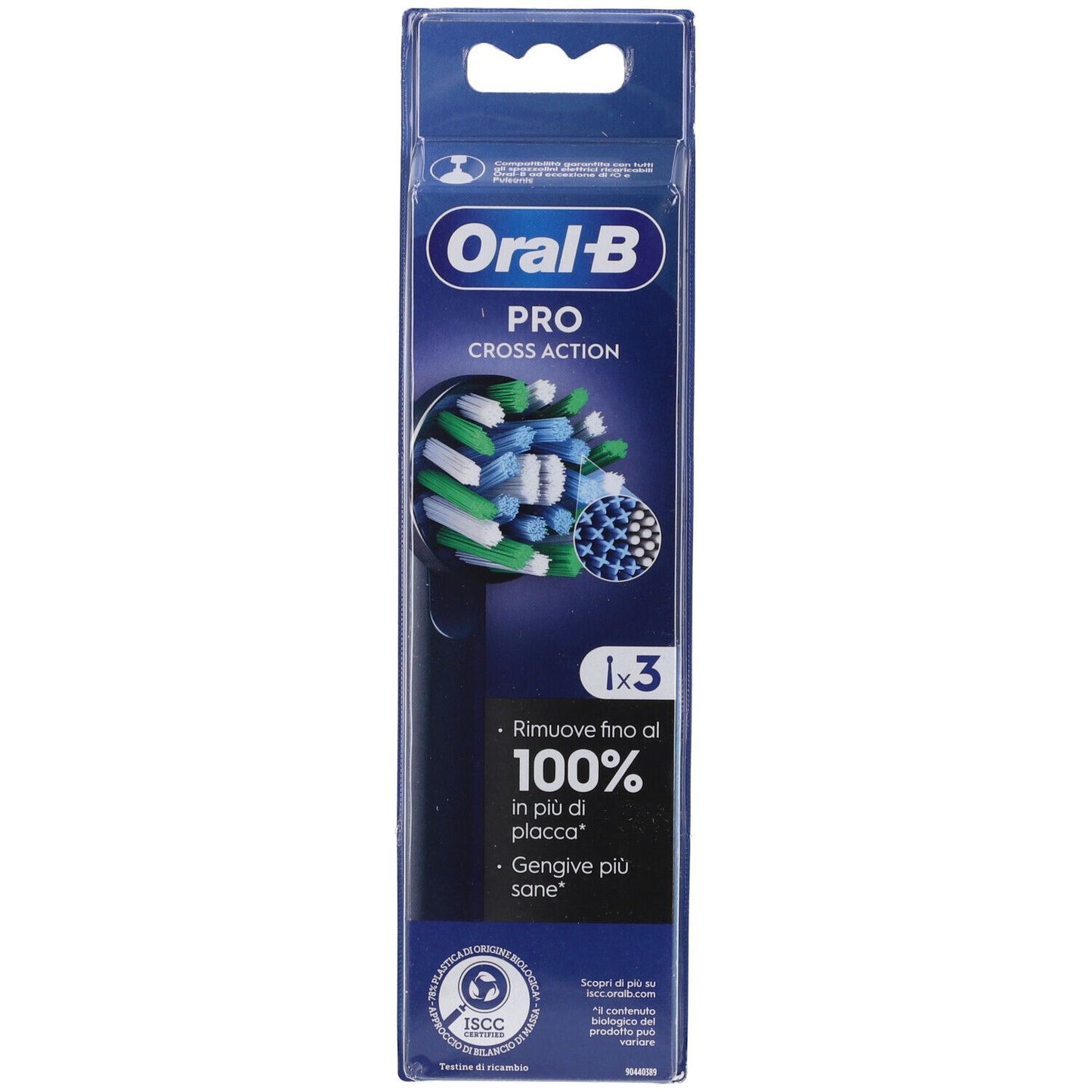 ORALB PW REFILL CROSS BLACK3PZ