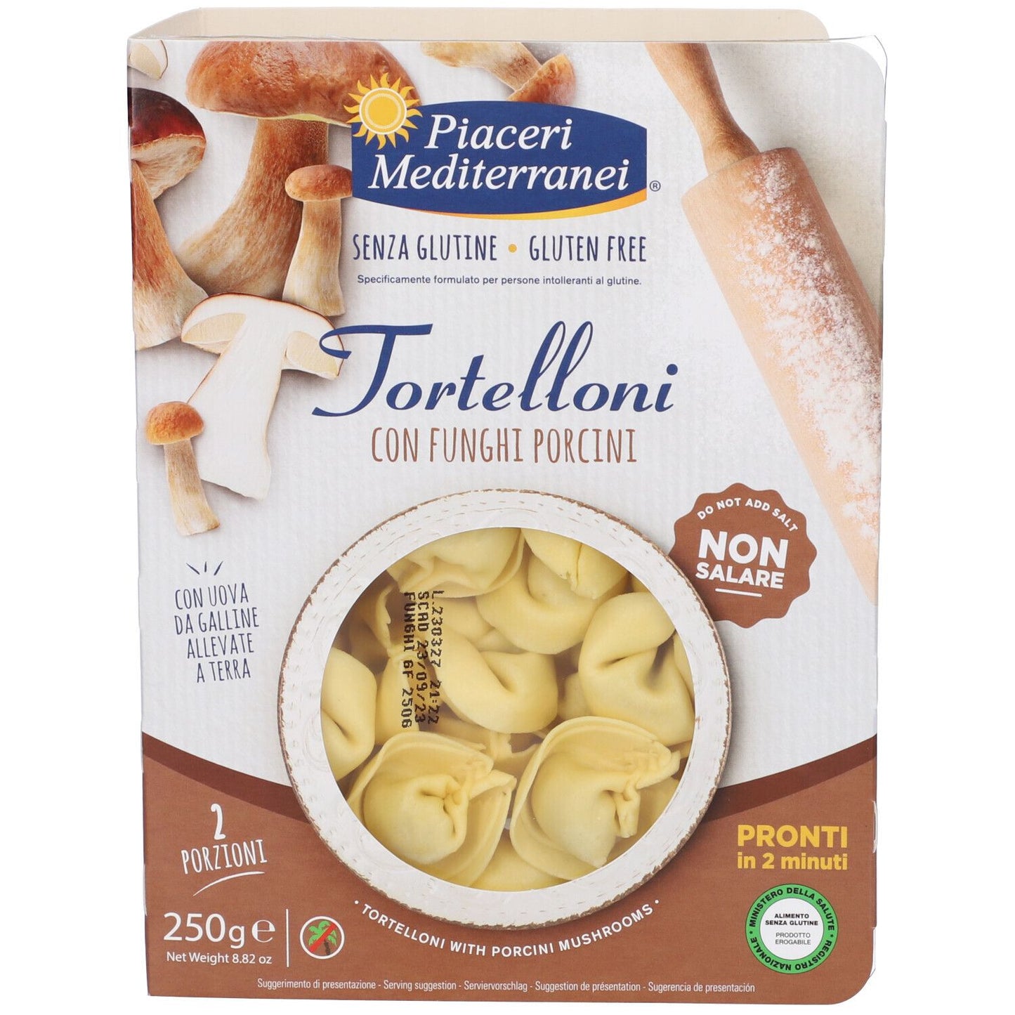 PIACERI MEDIT TORTELLONI FUNGH