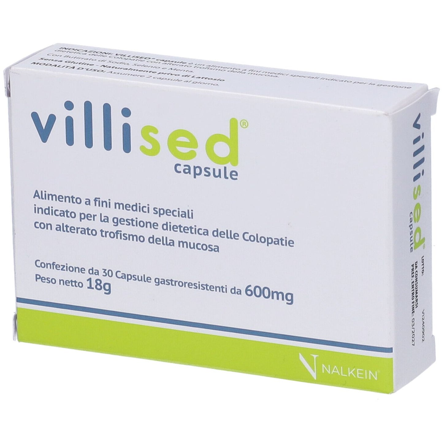 VILLISED 30CPS GASTRORESISTENT