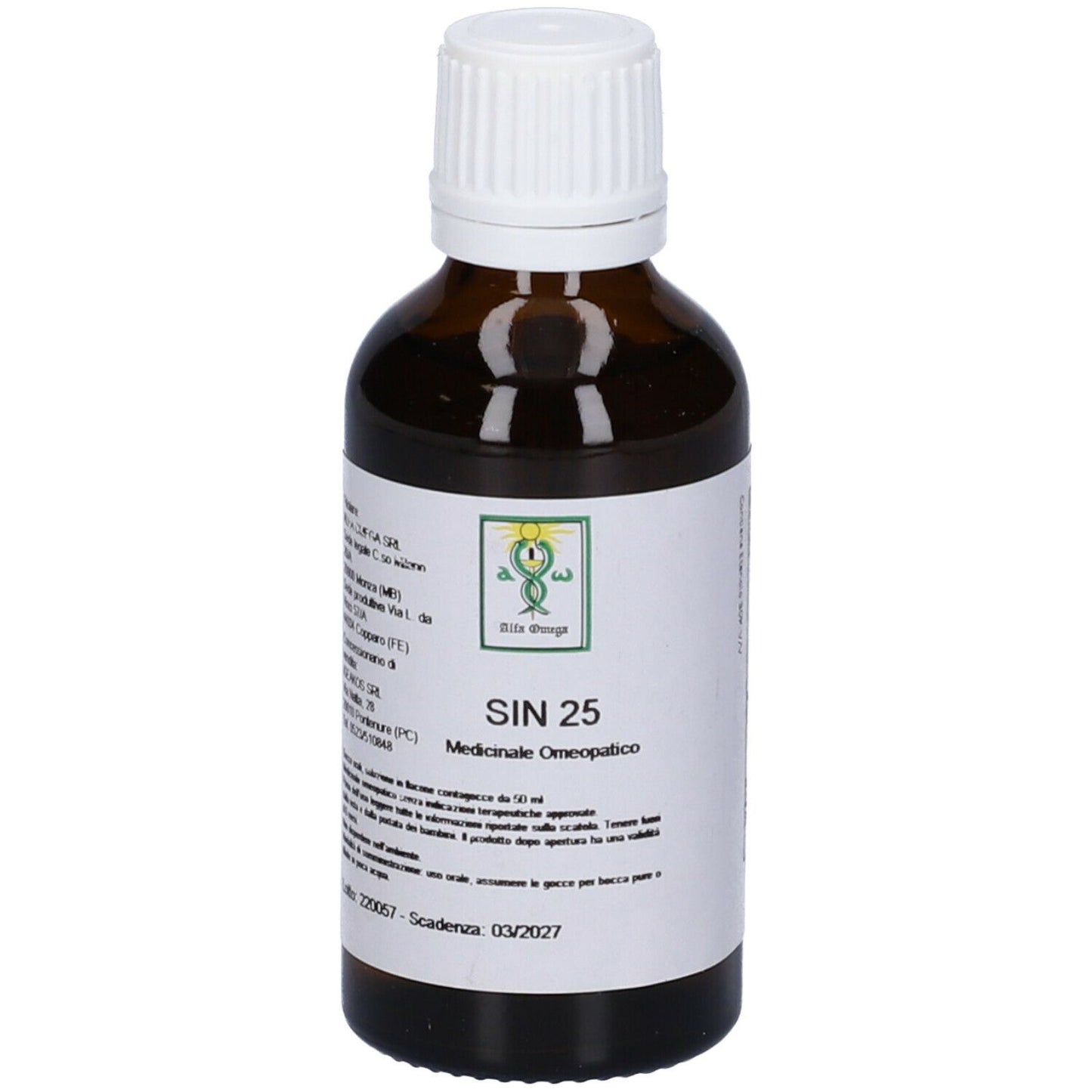 SIN 25 50ML GTT ALFAOM