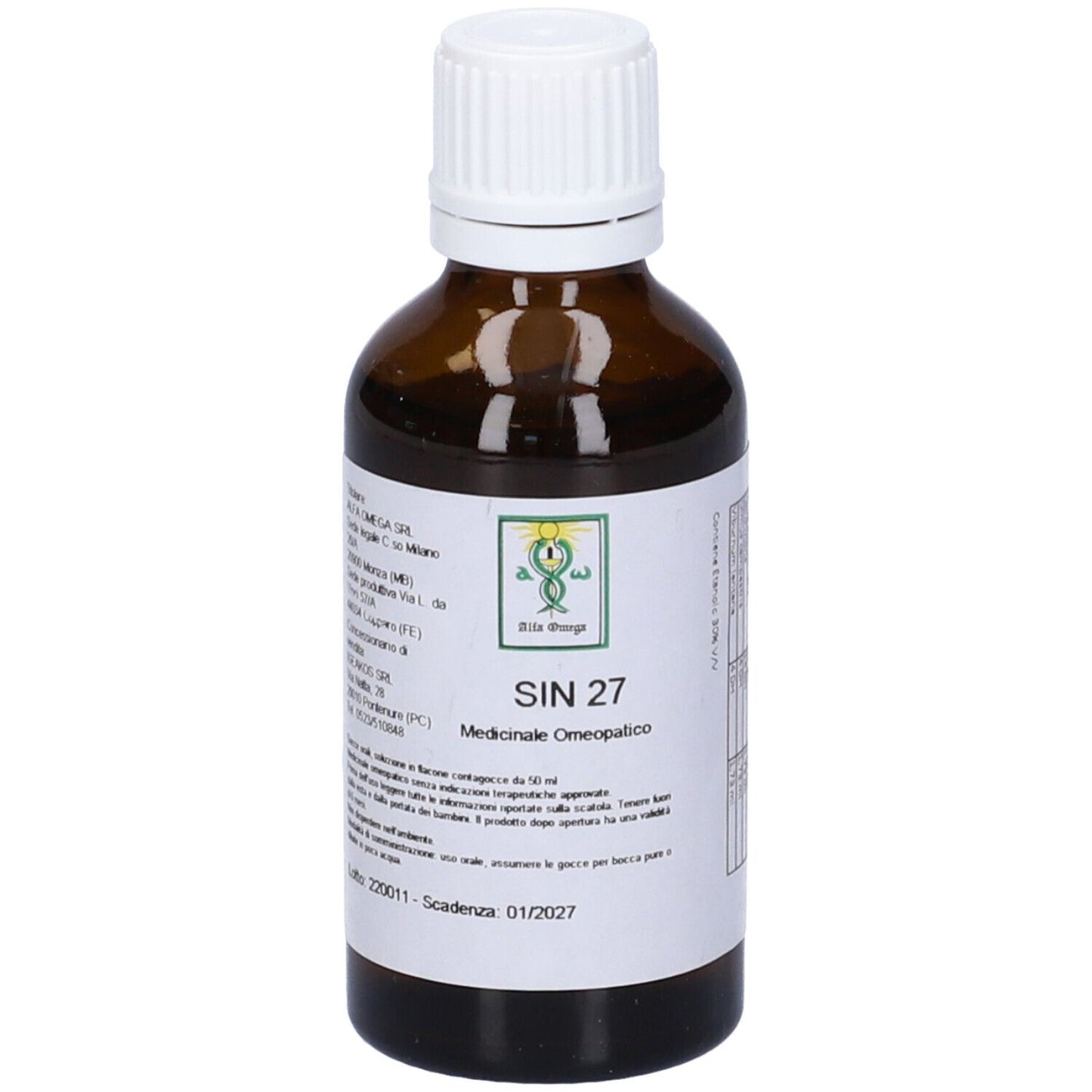 SIN 27 50ML GTT ALFAOM