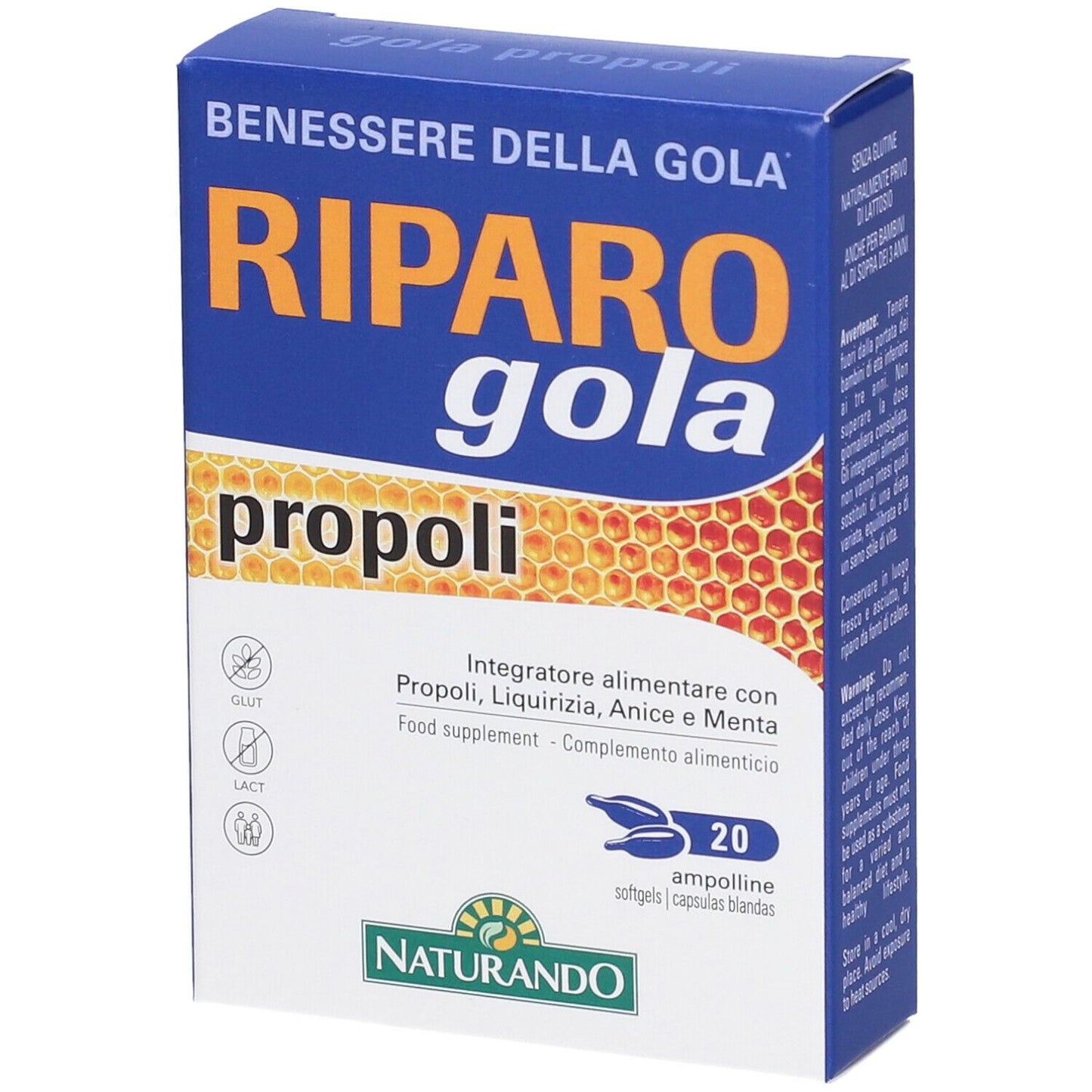 RIPARO GOLA PROPOLI 20CPS