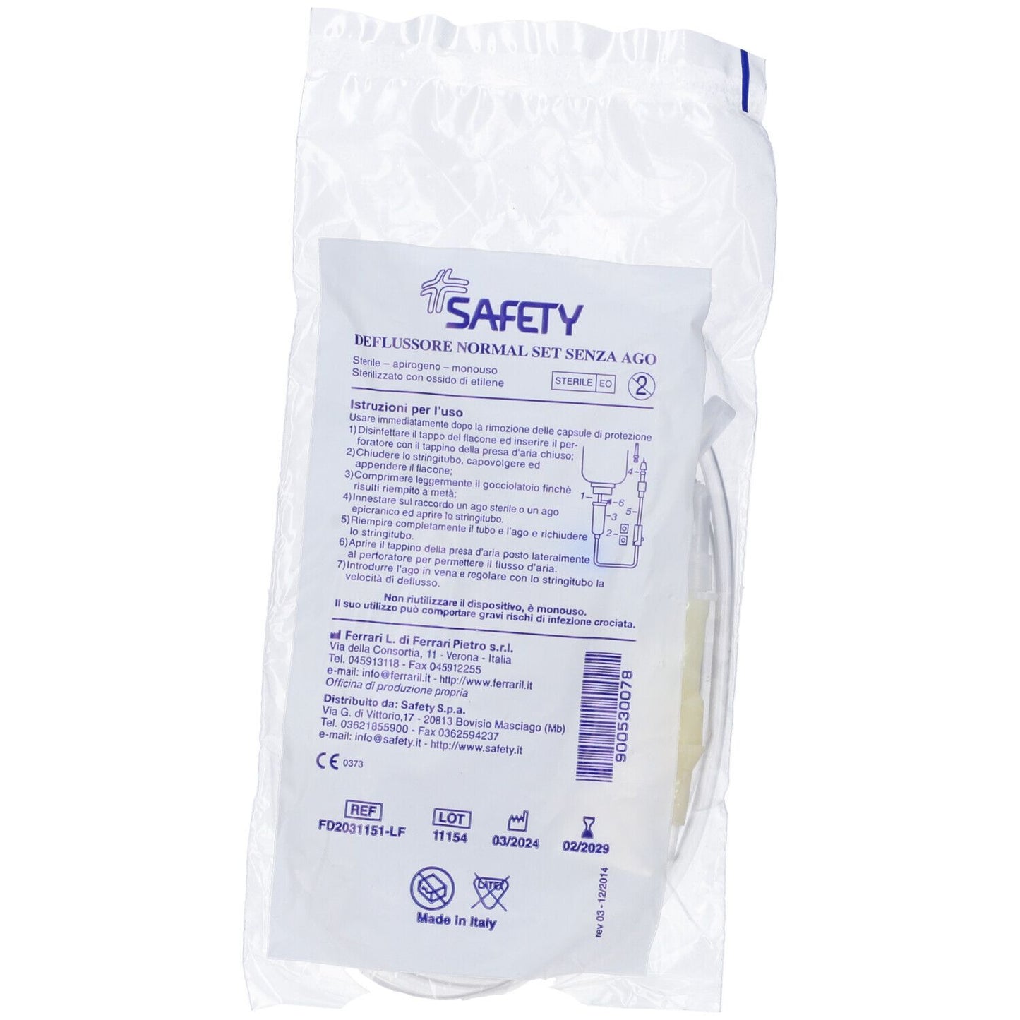 900530078 - DEFLUSSORE STERILE S/AGO
