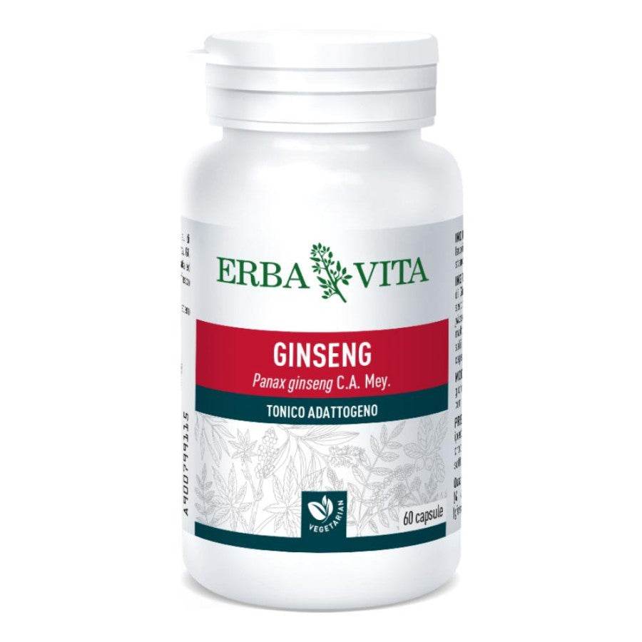GINSENG 60CAPS 400MG ERBAVITA