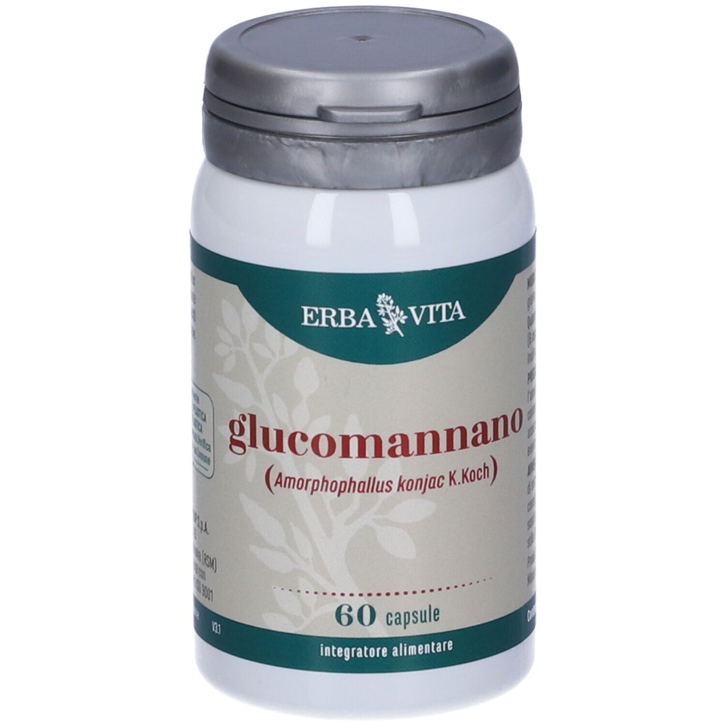 900799154 - GLUCOMANNANO 60CPS 500MG ERBA