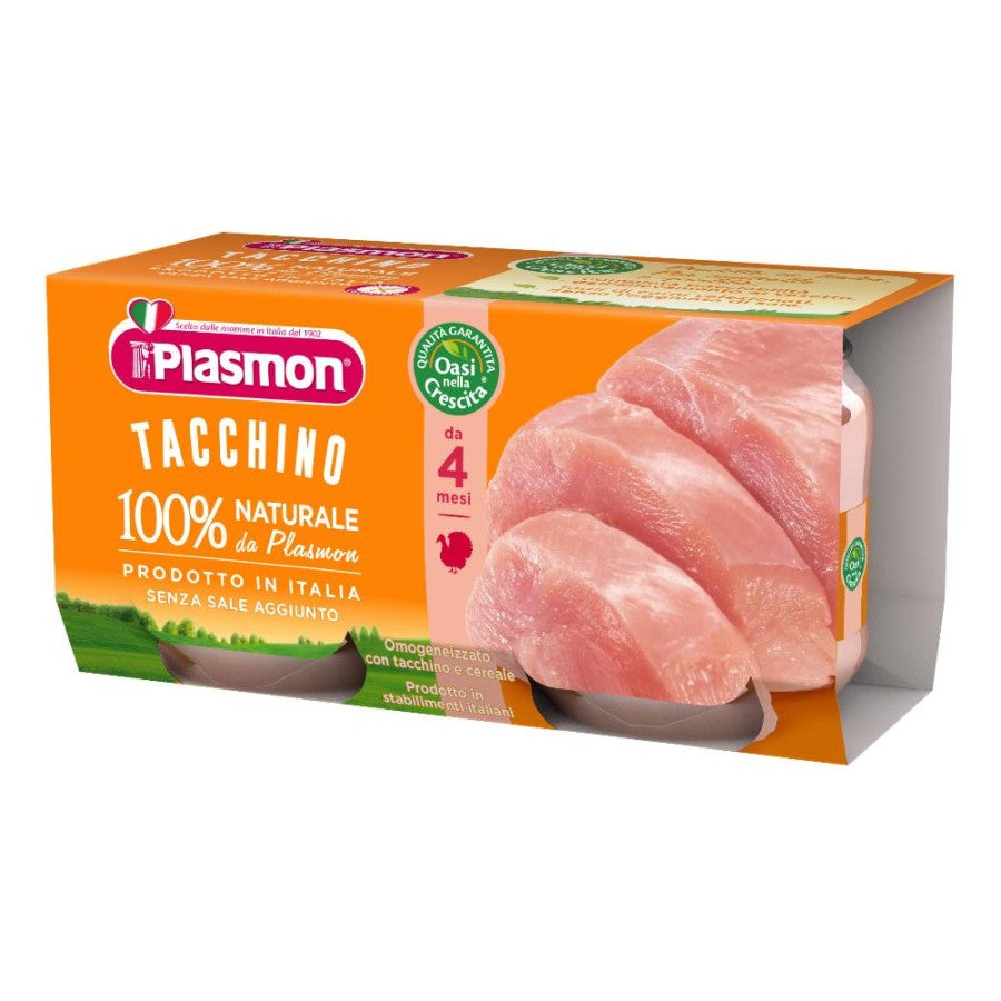 PLASMON*OM TACCHINO 2 X 80G