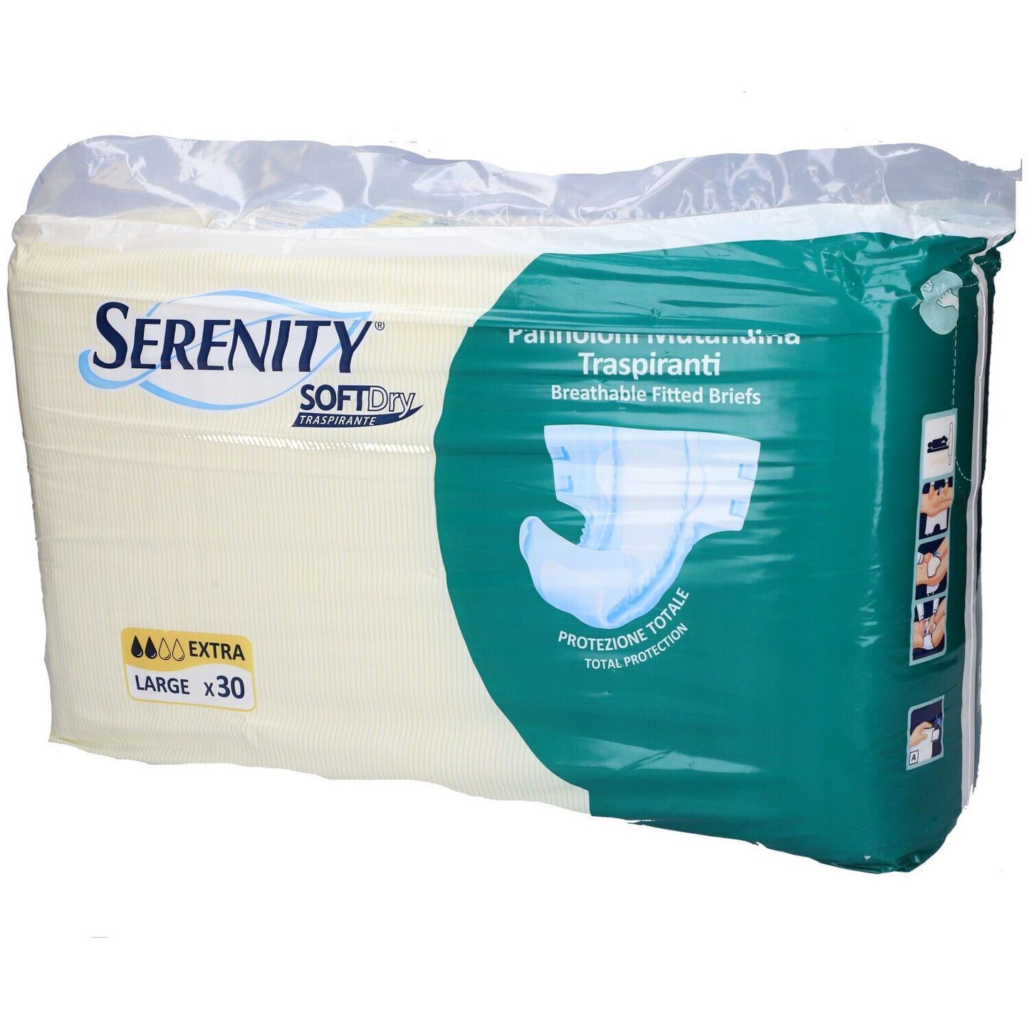 SERENITY Pannol.Mut.SD Extra L 30pz