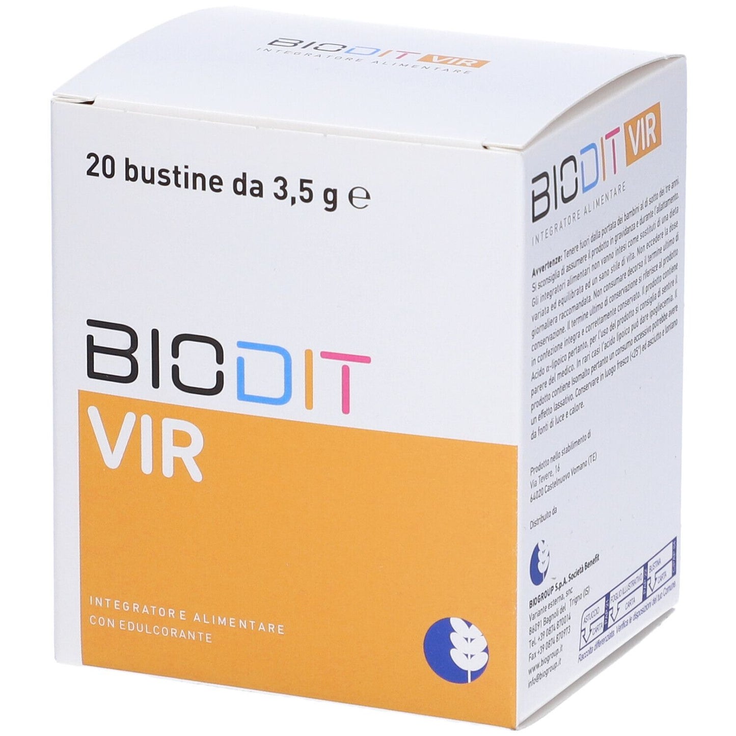 903706137 - BIODIT VIR 20BUST 70G BG