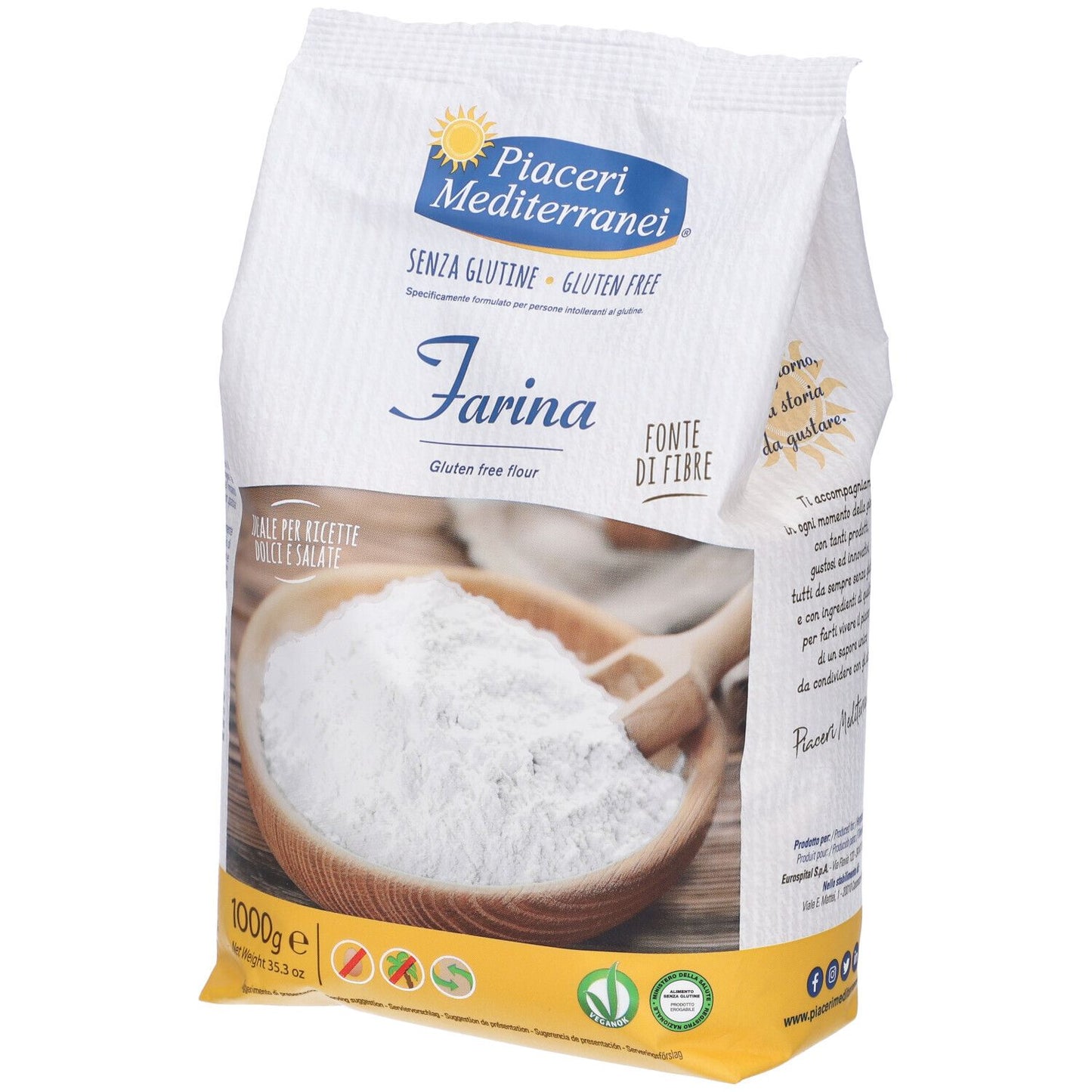 903967329 - PIACERI MEDIT FARINA S G 1000G