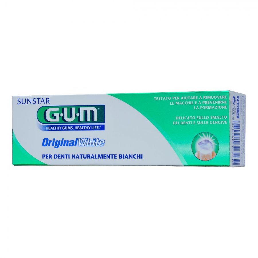 GUM ORIGI WHITE DENTIF 75ML174
