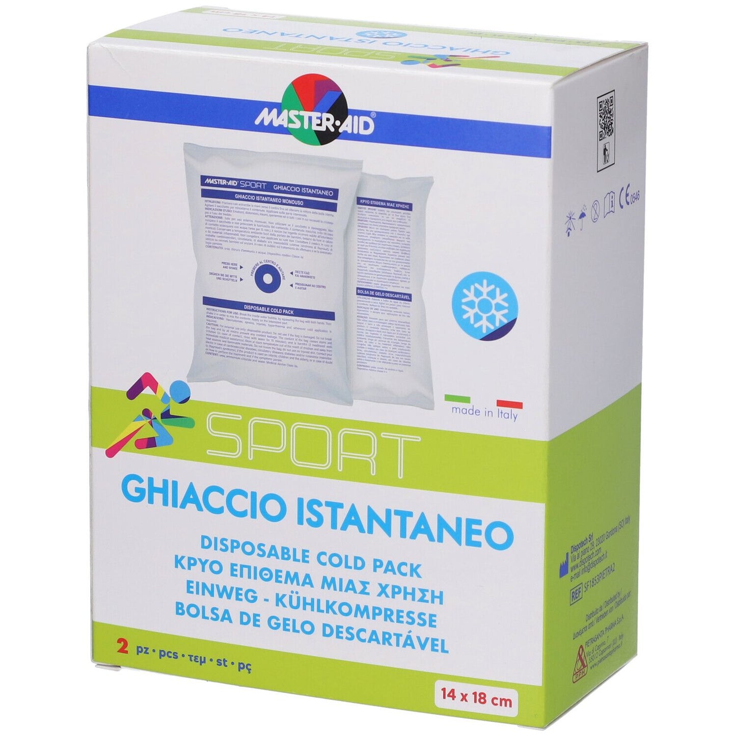 904424203 - M-AID SPORT GHIACCIO ISTANT 2P
