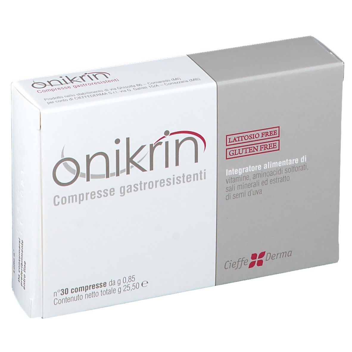 904551987 - ONIKRIN INTEGRAT 30CPR
