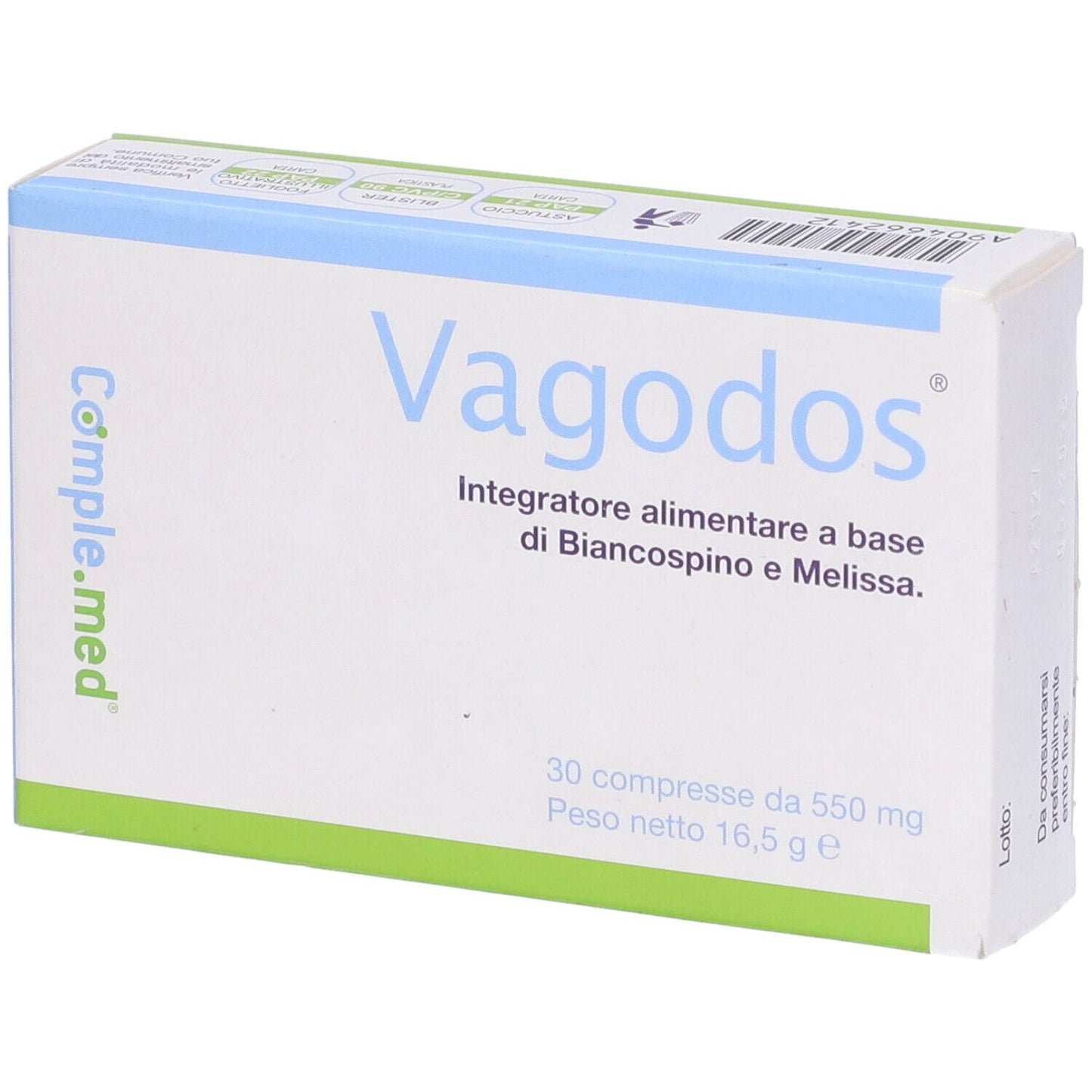 904662412 - VAGODOS INTEGRAT 30CPR 15G