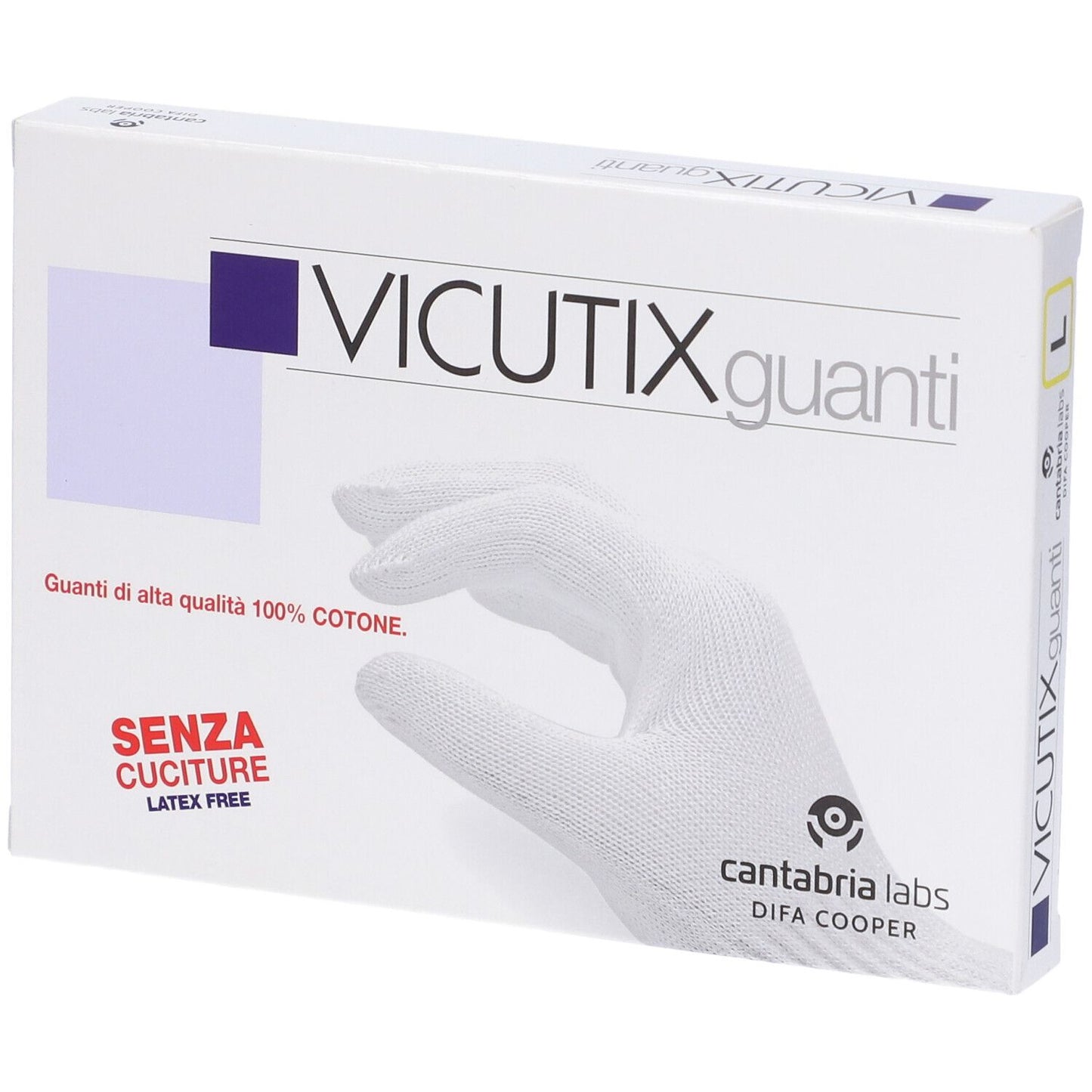 VICUTIX Guanti AntiAllerg.L