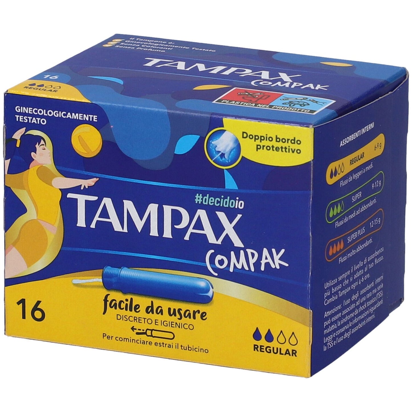906048564 - TAMPAX COMPAK REGULAR 16PZ