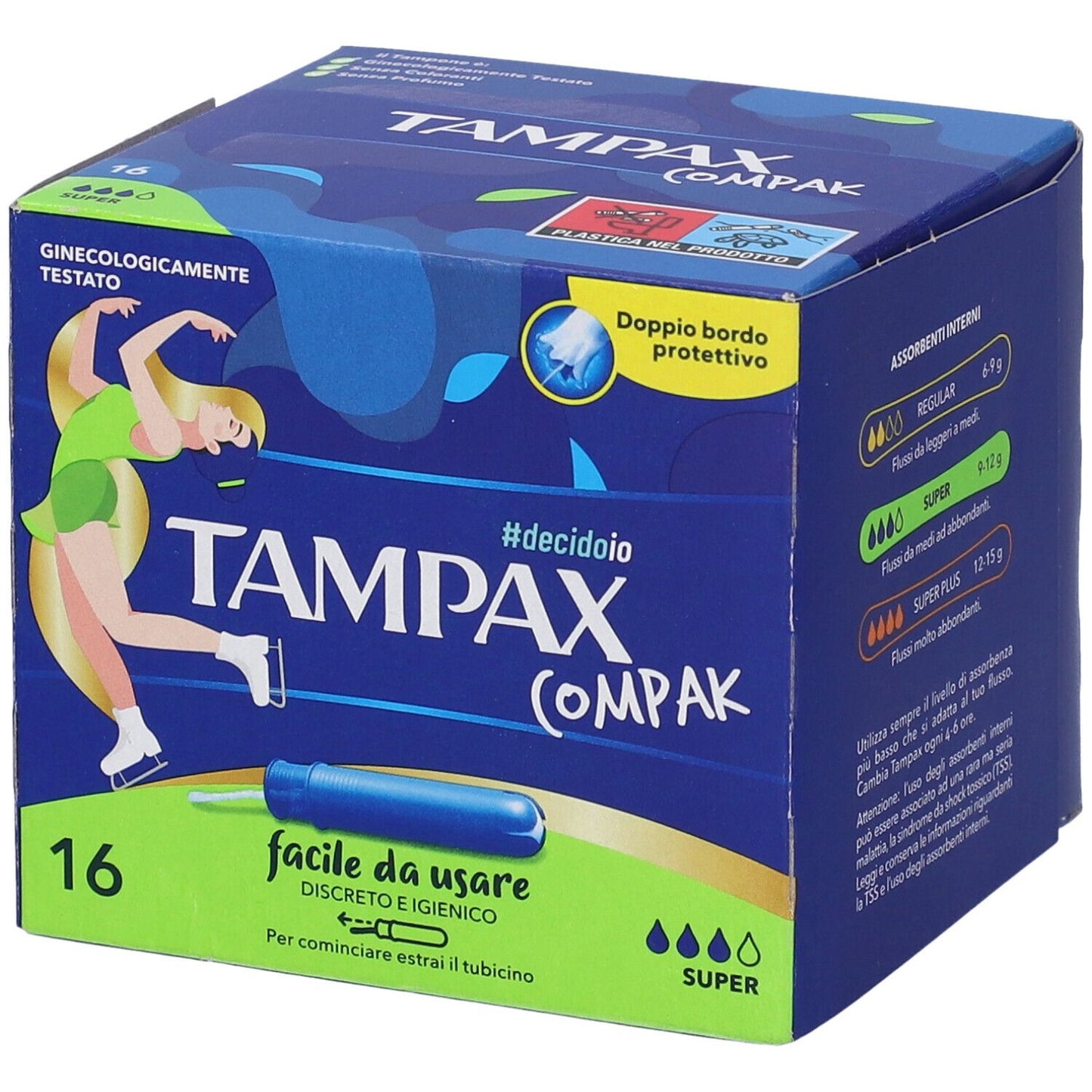 906048576 - TAMPAX COMPAK SUPER 16PZ