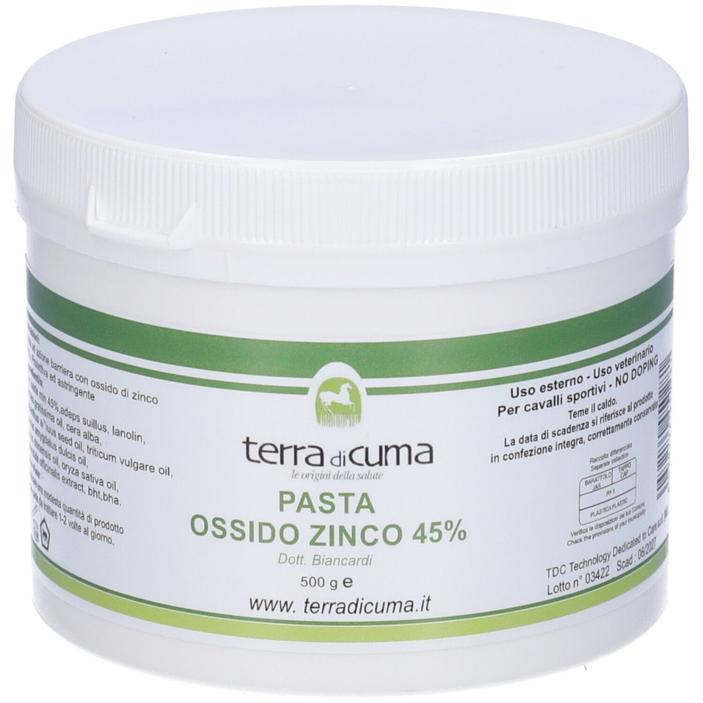 OSSIDO ZN45% BIANCARDI POM 500