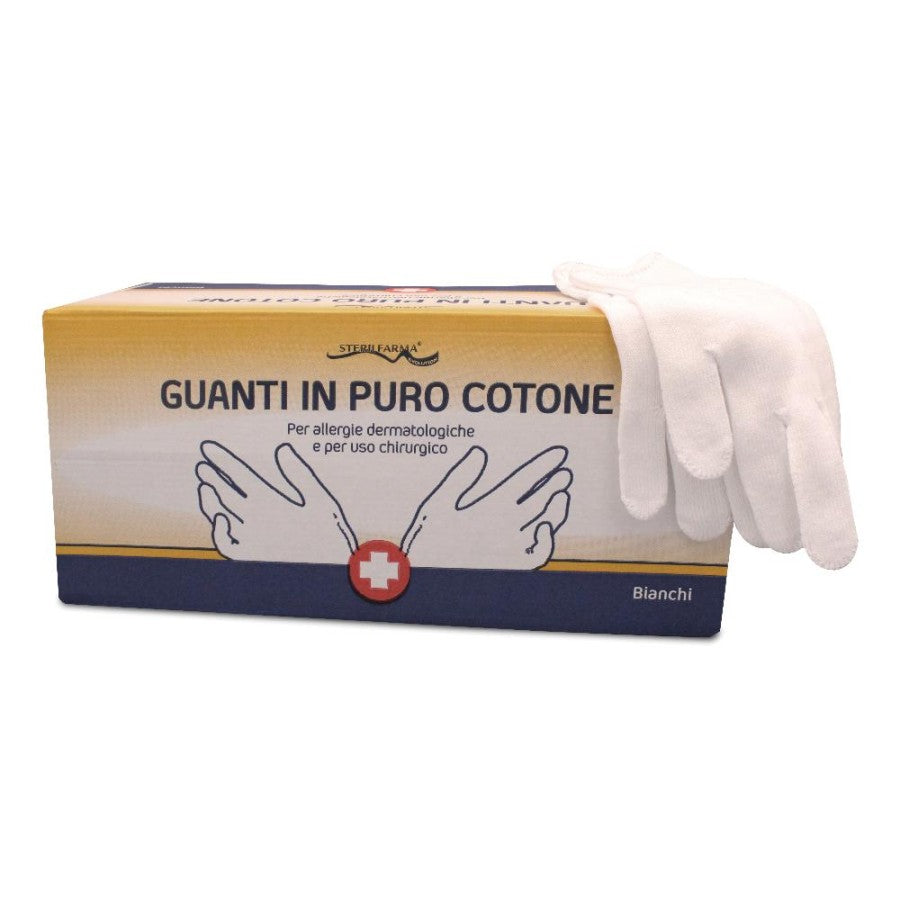 GUANTI COT BI 7,5 STERIL