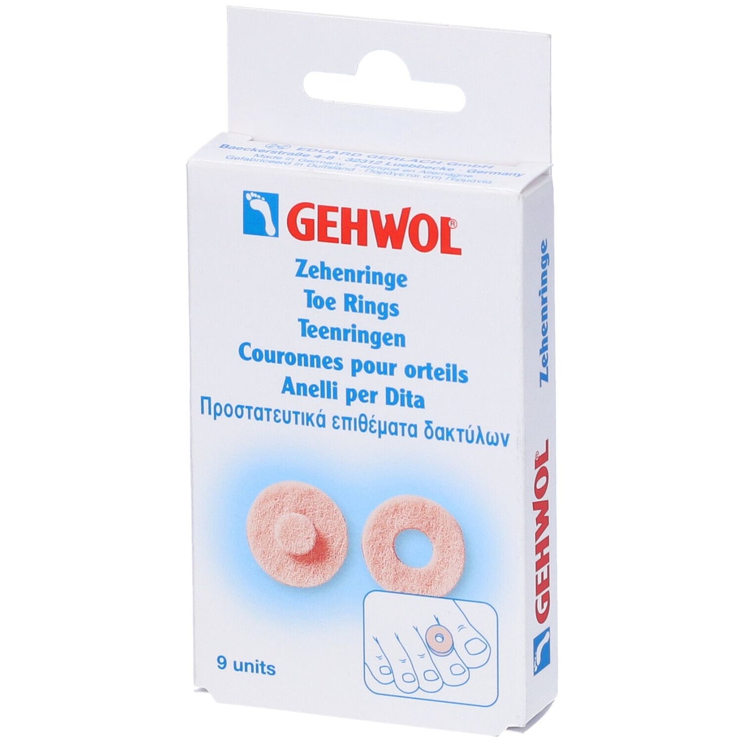 GEHWOL CER PARACALLI TONDI 9PZ