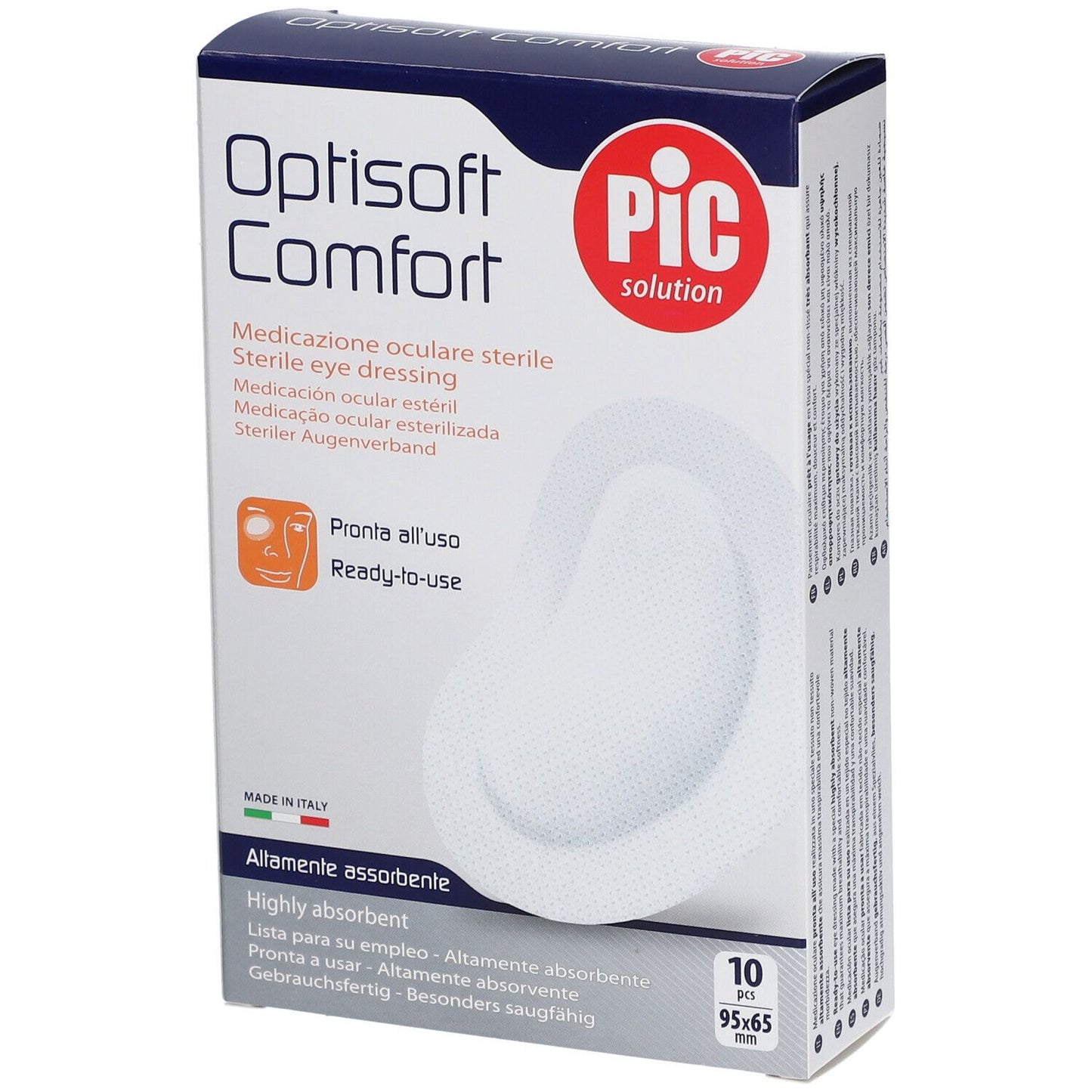 908802061 - PIC TAMPONE OCULARE ADES 10PZ