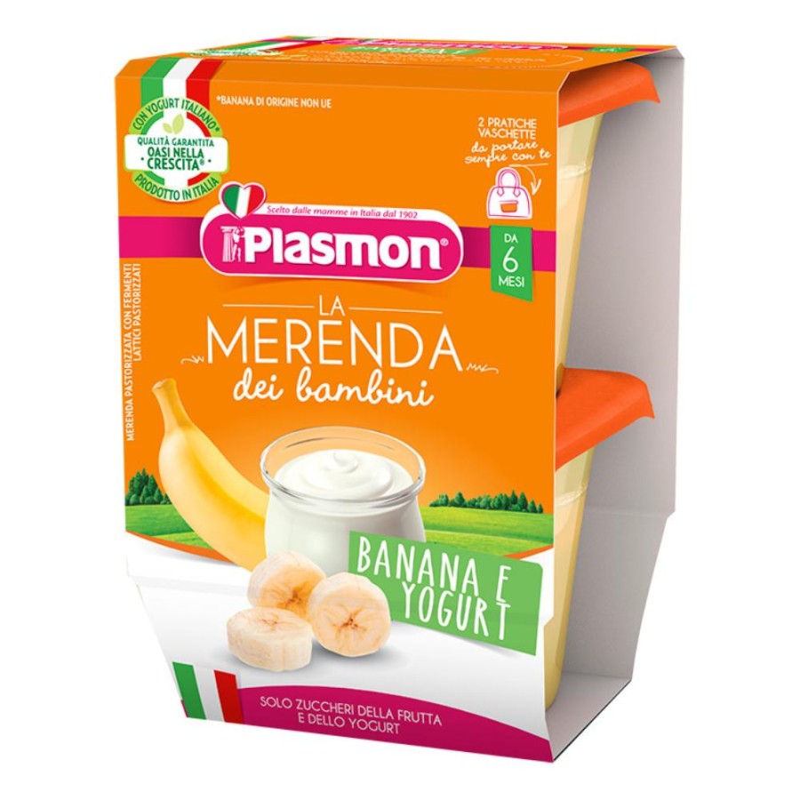 PLASMON*YOGURT BANANA 2X120G