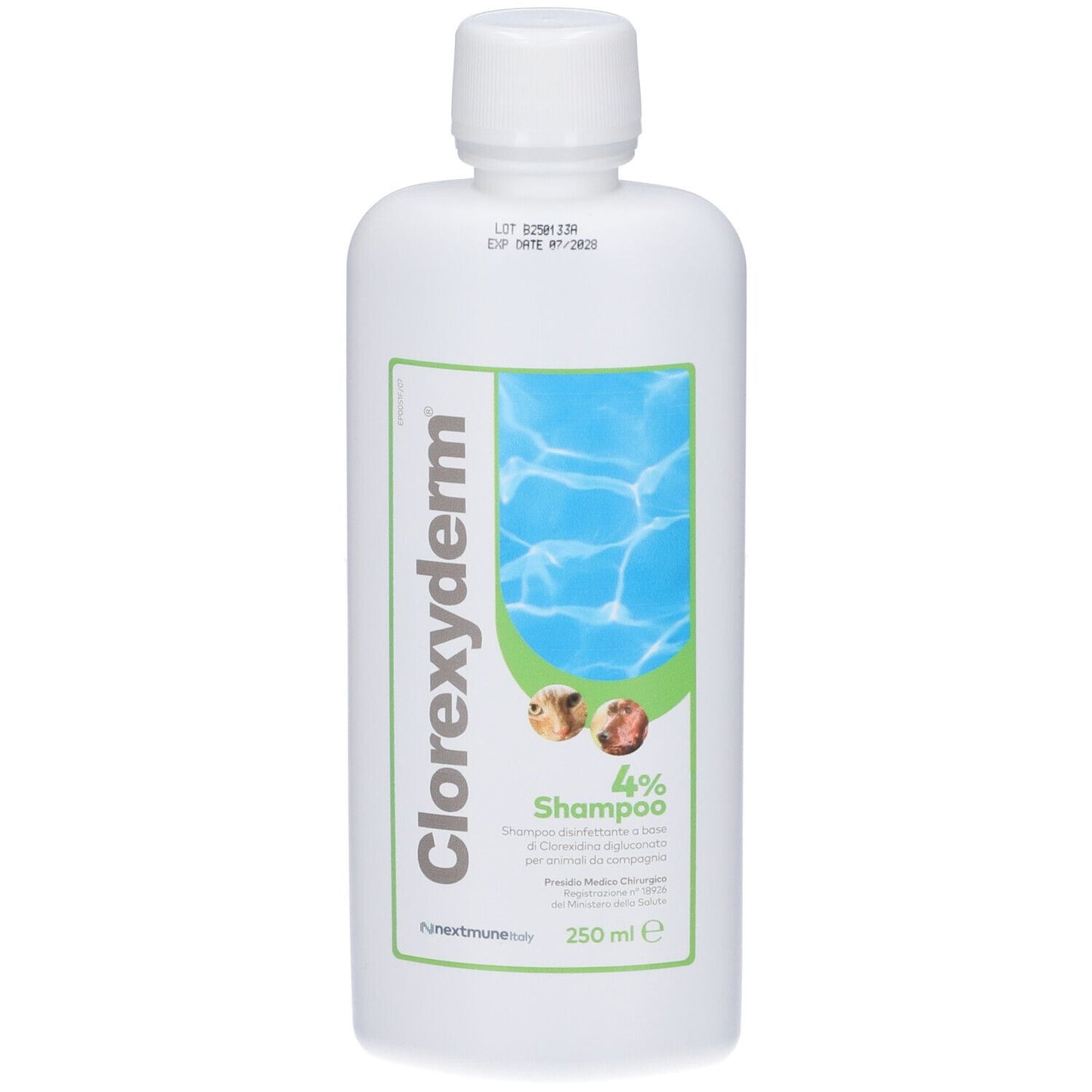 910597501 - CLOREXYDERM SH 4% 250ML