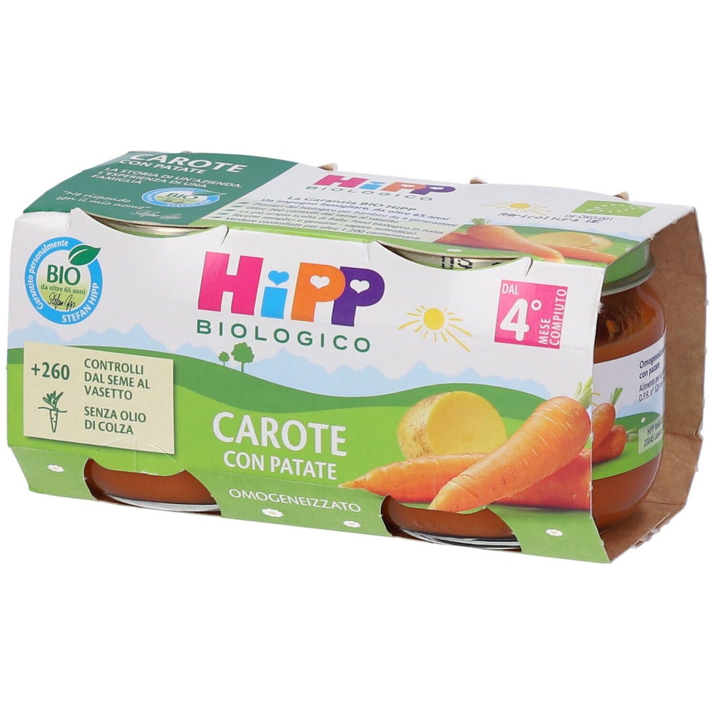 913111264 - HIPP BIO OMO CAR PATAT 2X80G