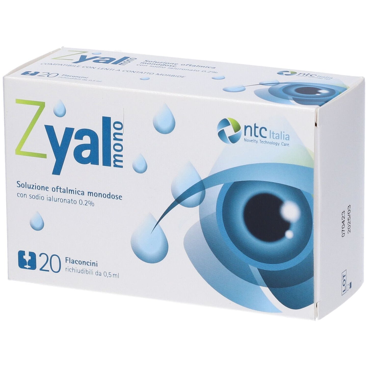 ZYAL GOCCE OCULARI 20F 0,5ML