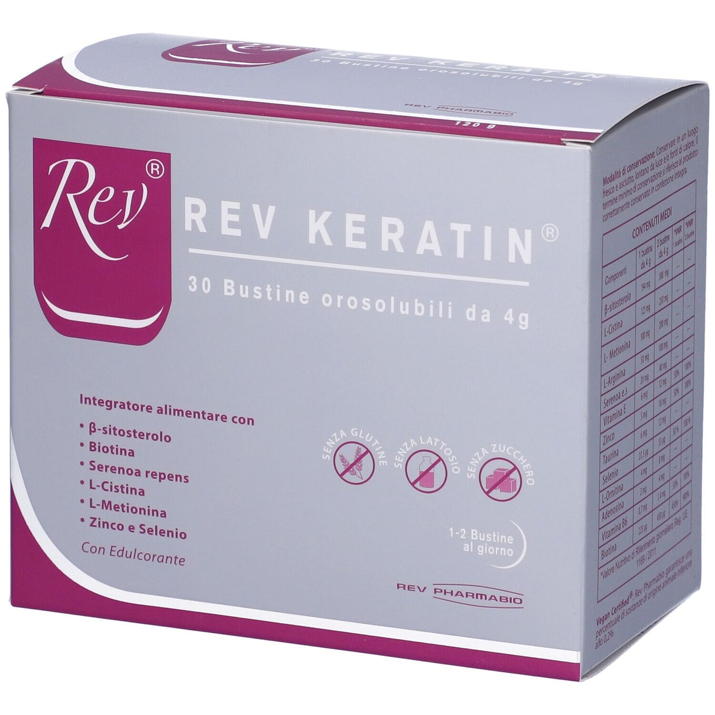 921200883 - REV KERATIN BUSTINE 30BUST