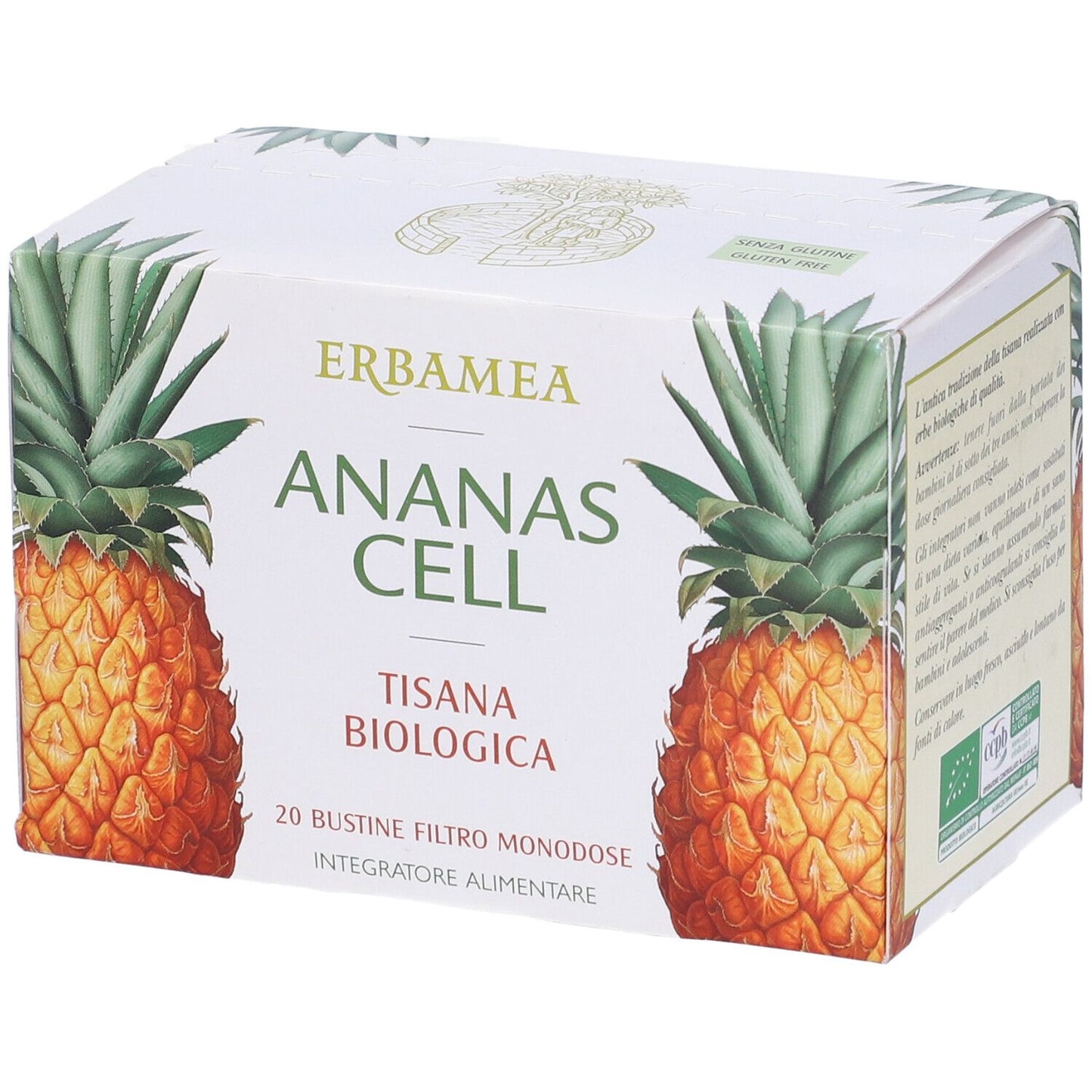 921563060 - ANANAS CELL TISANA BIOL 20BUST