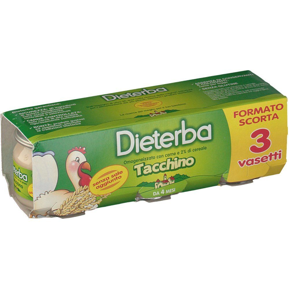 921828808 - DIETERBA OMOG TACCHINO 3PZ 80G