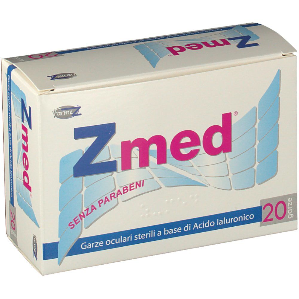 ZMED GARZA OCULARE MED 20BUST