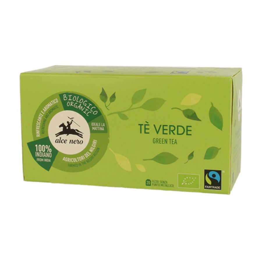 ALCE NERO Te' Verde 20 Filtri Bio