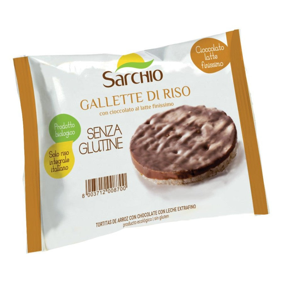 SARCHIO Gallette Cioccolato Latte 34g