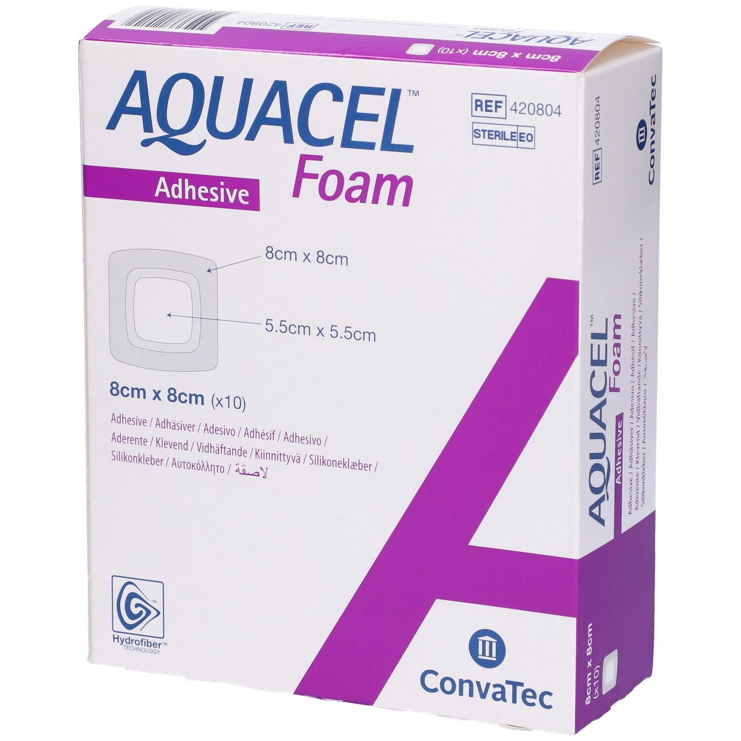 923590158 - AQUACEL FOAM ADH 8X8CM 10PZ