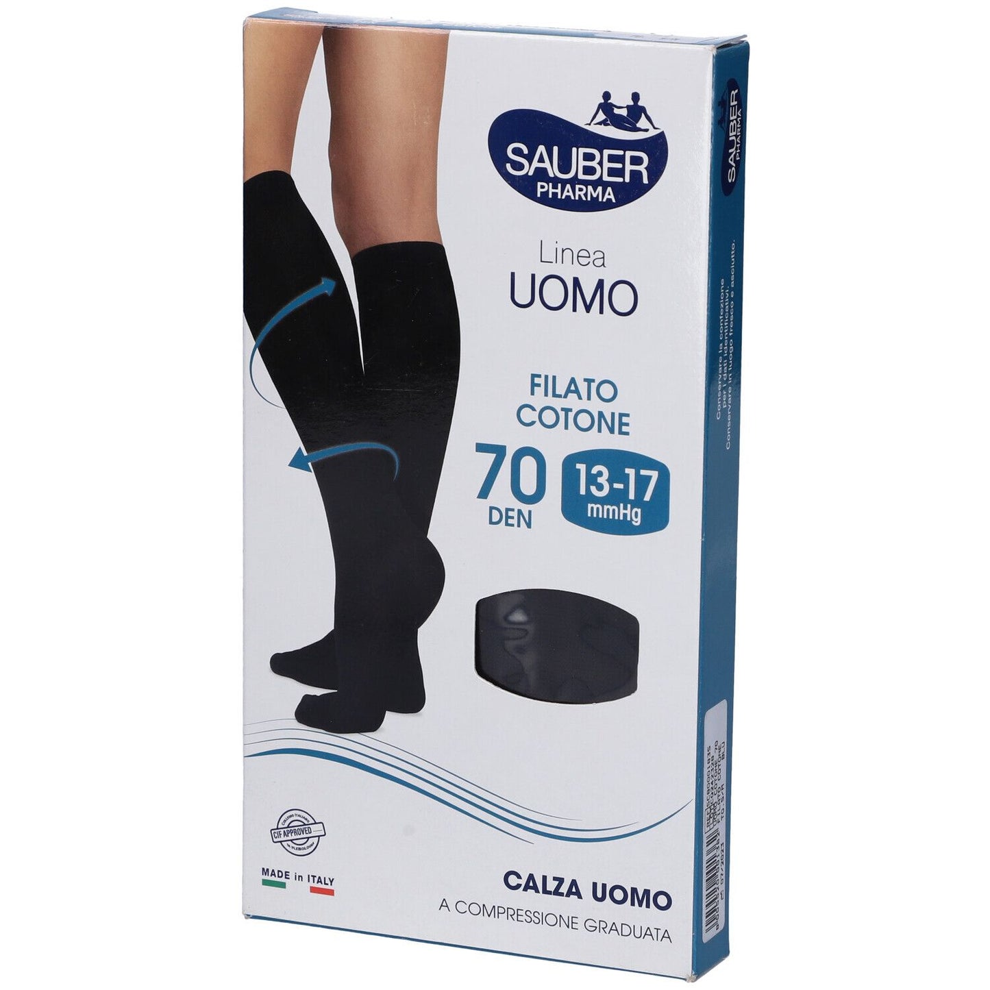 923786887 - SAUBER CALZA U COT 70D M BLU