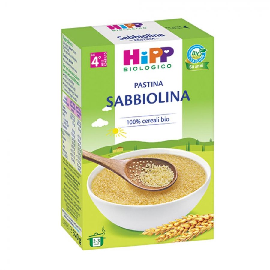 HIPP BIO PASTINA SABBIOLIN320G