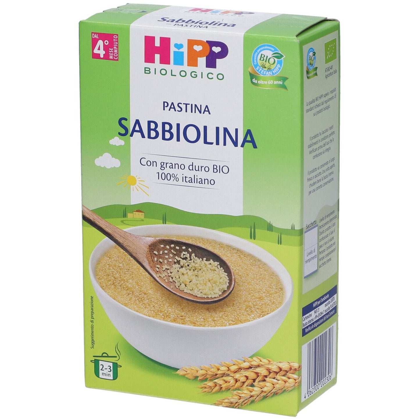 924788298 - HIPP BIO PASTINA SABBIOLIN320G