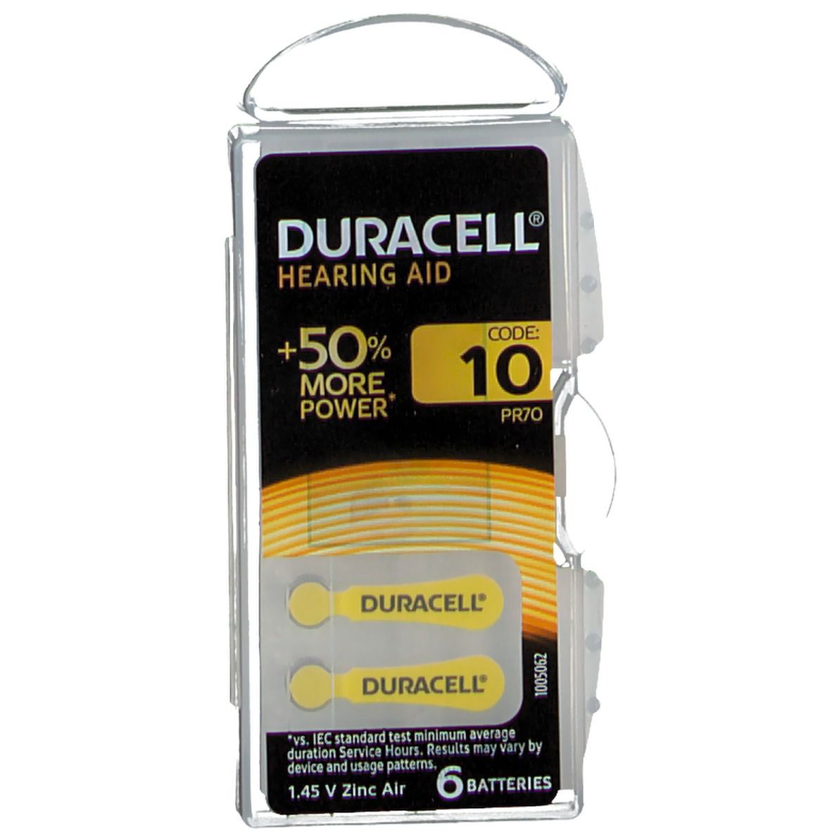 DURACELL EASY TAB 10 GIALLO