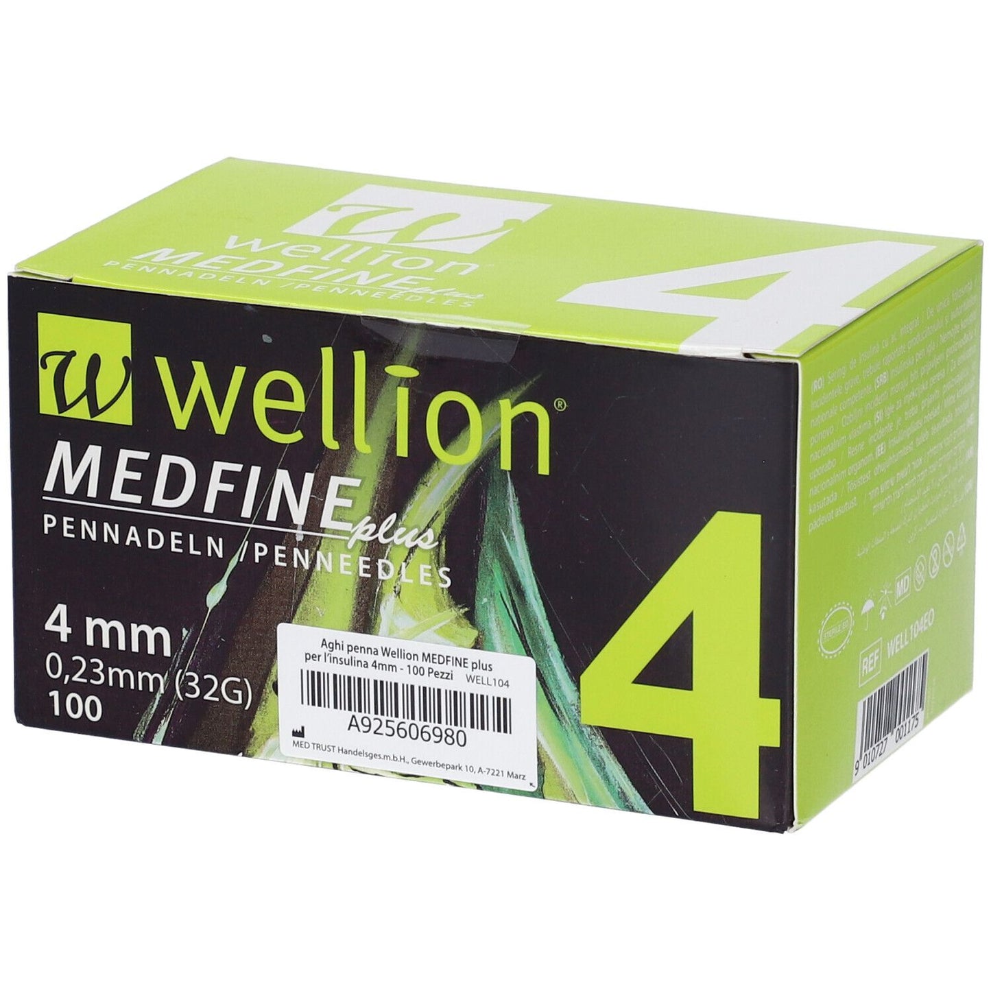 WELLION Medfine 4 32G 100pz