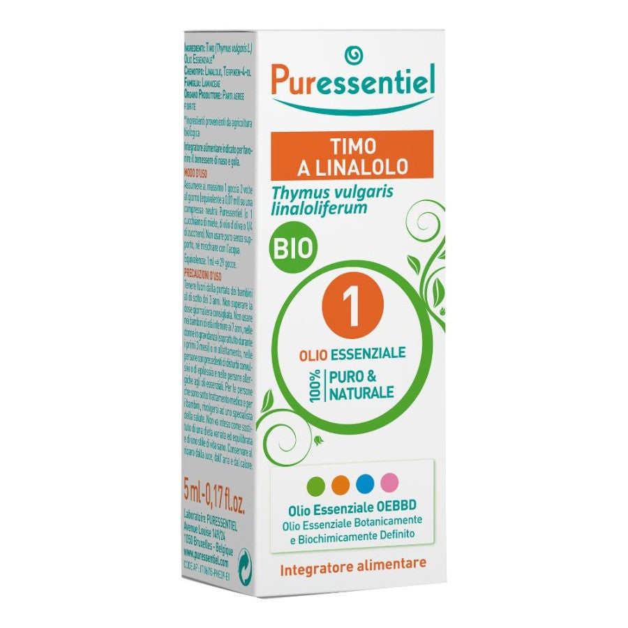 OLIO ESSENZIALE TIMO LINA BIO