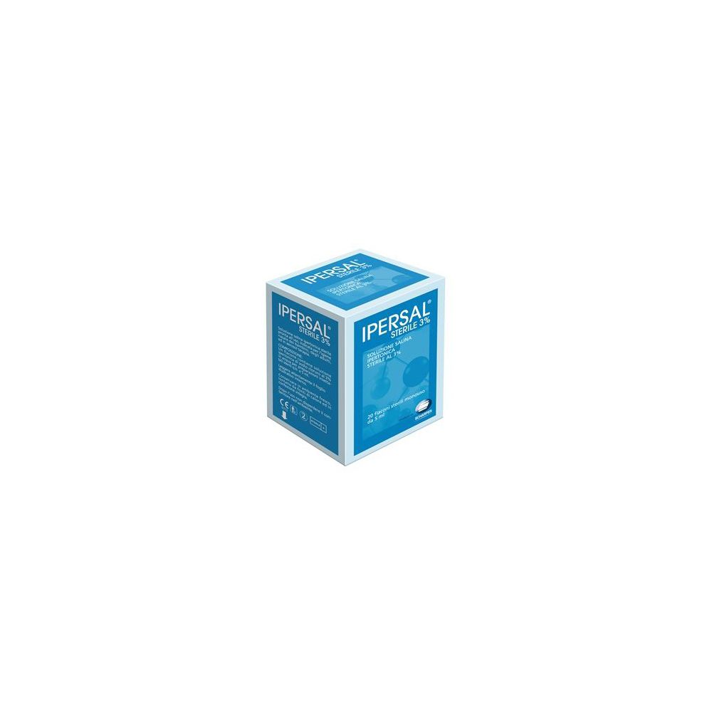 IPERSAL STERILE 3% 20FLAC 5ML