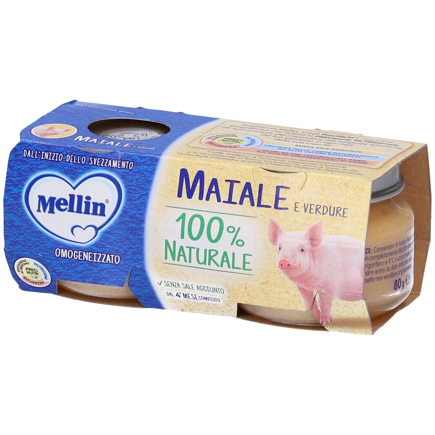927463137 - MELLIN OMOG MAIALE 2X80G