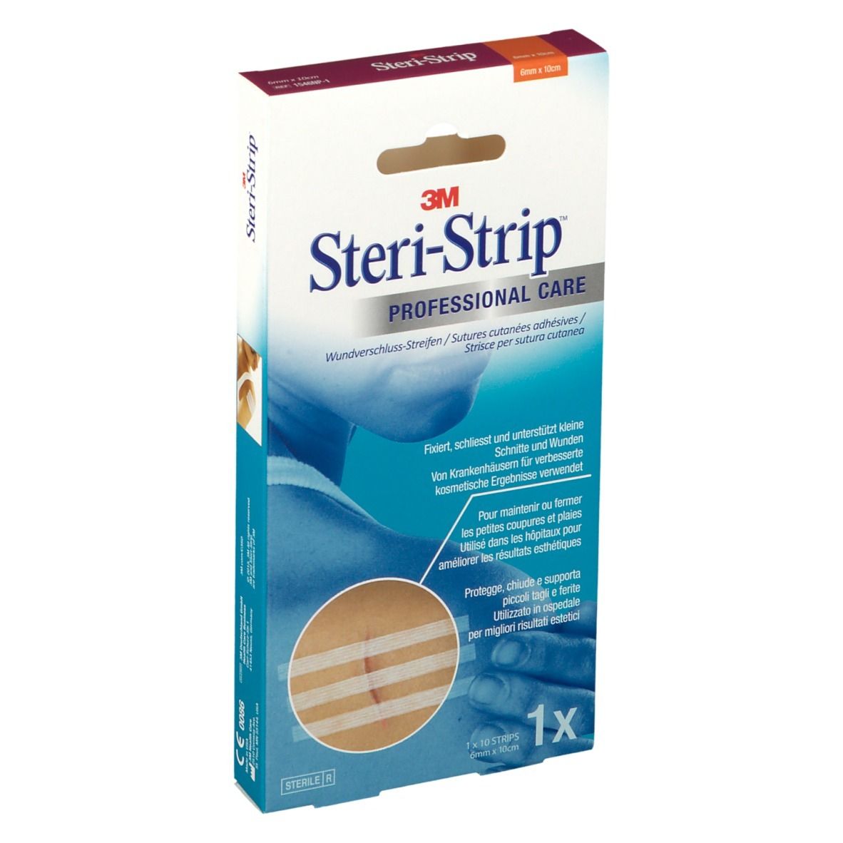STERISTRIP 3M 6X100MM 10PZ