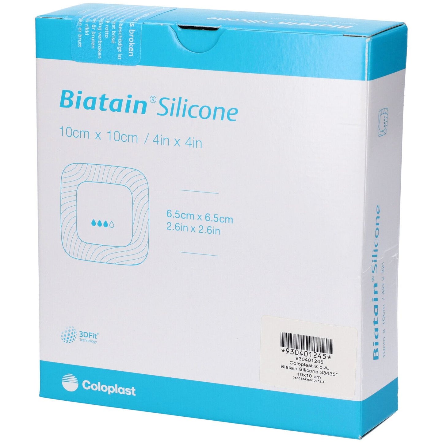 930401245 - BIATAIN MEDICSCH 10X10 10PZ334