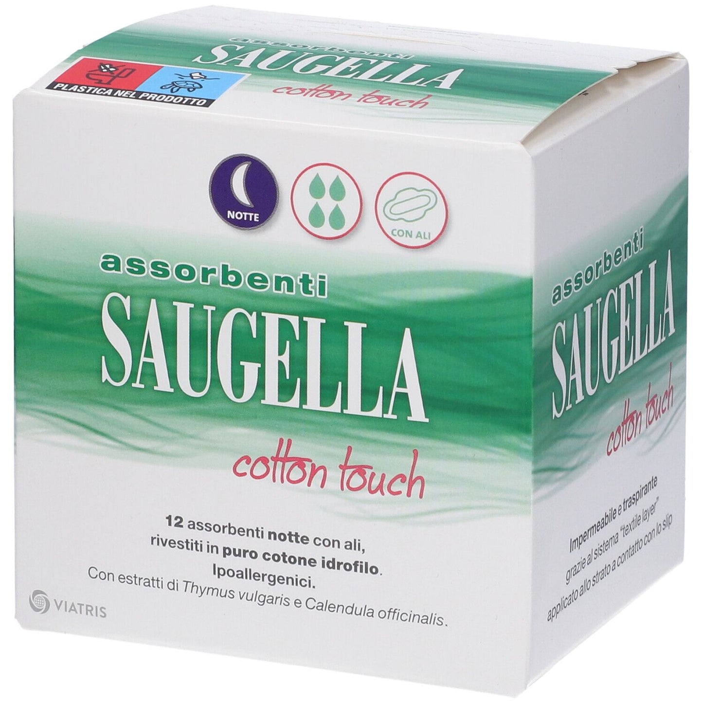 930856125 - SAUGELLA ASSORBENTI NTT12PZ TP