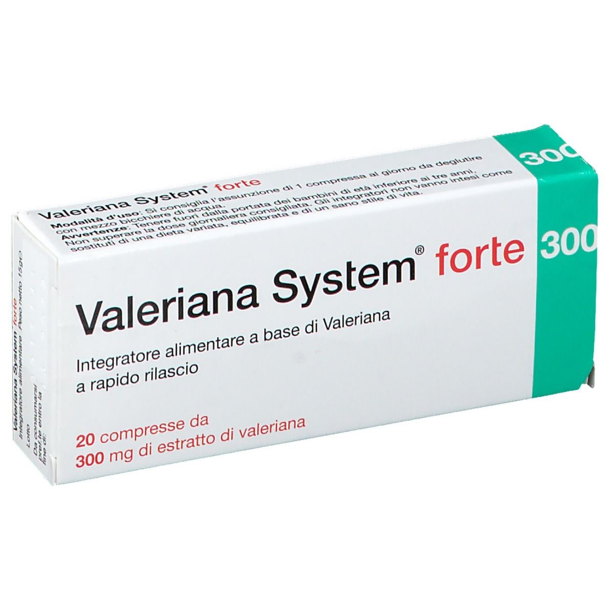 930856620 - VALERIANA SYSTEM FORTE 20CPR